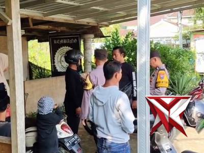 Polsek Pangkur Laksanakan Pengamanan Pemberangkatan Pengajian Umum PSHW