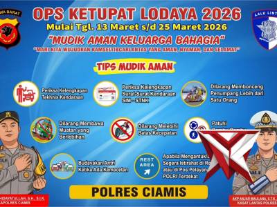 "Mudik aman, keluarga bahagia! ?