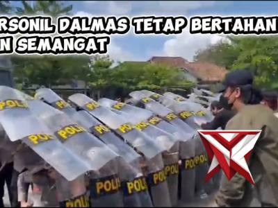 SAT SAMAPTA POLRES OKU BERSAMA PERS POLRES OKU LAINNYA, MELAKSANAKAN SIMULASI SISPAM KOTA - PoliceTube