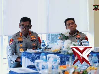 Kapolda Sumatera Selatan Irjen Pol. Dr. Sandi Nugroho, S.I.K., S.H., M.Hum. menggelar coffee morning - PoliceTube