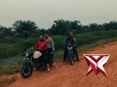 Giat Patroli Mitigasi Karhutla Polsek Lempuing Jaya