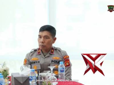 Kapolda Sumatera Selatan Irjen Pol. Dr. Sandi Nugroho memberikan penegasan mendalam bahwa masyarakat