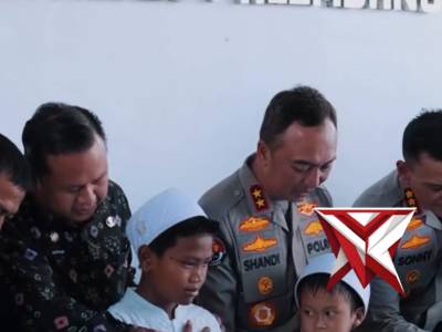 Kapolda Sumsel Meresmikan Panti Asuhan Cahaya Anugrah Abdi sekaligus peletakan batu pertama - PoliceTube
