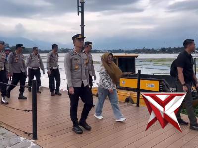 apolres Garut Turun Langsung Pantau Situ Bagendit, Libur Nataru Aman & Nyaman