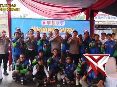 Kapolres Ciamis Melaksanakan Ngariung Aman Sapa Warga