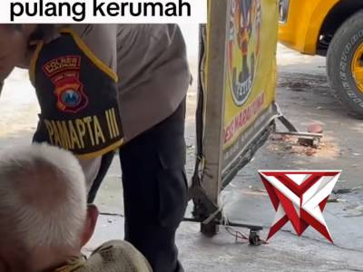 Quick Respon Humanis! Polres Madiun Bantu Lansia yang Tidak Bisa Pulang - PoliceTube