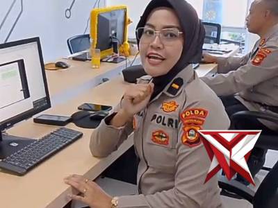 E library Polda Sumsel Dikelola Oleh Setum Polda Sumsel