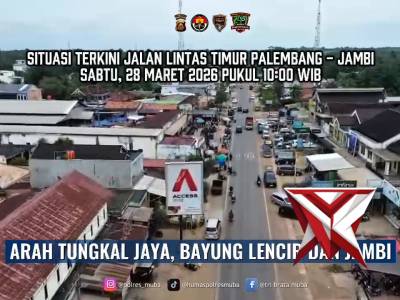 (REN) SITUASI TERKINI JALINTIM PALEMBANG JAMBI