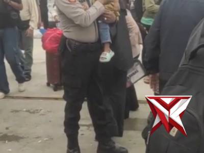 Pelayanan Pemudik Polres Pelabuhan Tanjung Priok - PoliceTube