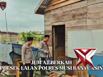 Giat jum'at barokah Polsek Lalan?. - PoliceTube