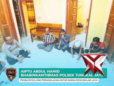 9.Babhinkamtibmas andalan Aiptu A.Hamid mediasi problema solving masyakat yg bertikai - PoliceTube