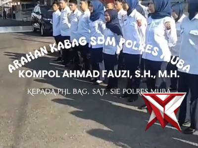 Arahan Kabag SDM,,,???