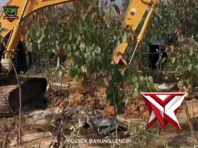 Penertiban illegal drilling Polsek bayung lencir????