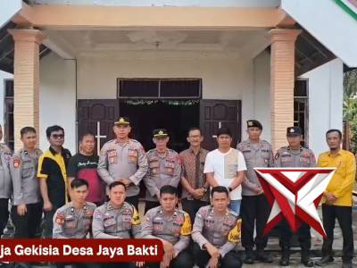 Gerakan Indonesia Asri Program Belida Polda Sumsel, kurve di Gereja Gekisia Jaya Bakti