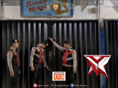 Patroli sat samapta polres Muba