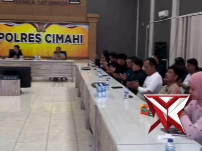 Arahan dan Rewarr oleh Kasat Resnarkoba Polres Cimahi Iptu Reyhan Kusuma, S.Tr.K, S.I.K, M.H., M.M.
