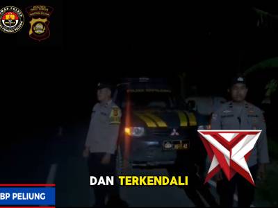 GIAT KRYD DAN PATROLI POLSEK BP PELIUNG