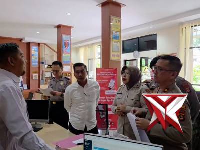 Wakapolres Lubuk Linggau pantau pelayanan terpadu