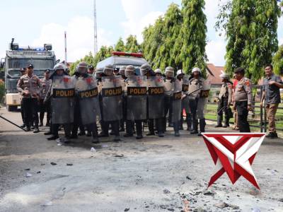 Polres Lampung Utara Gelar Simpammako Antisipasi May Day