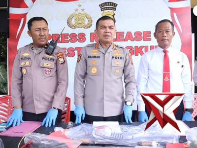 *Rilis - Aksi Nekat Perempuan Bakar Teman Pria di Kelurahan Sidomulyo* - PoliceTube