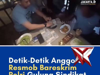 ANGGOTA RESMOB BAREKRIM POLRI GULUNG SINDIKAT DOLAR PALSU