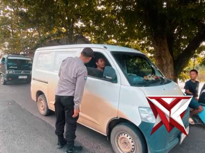 Anggota Polsek Jejawi giat KRYD dgn target Orang, Surat Kendaraan, Muatan dari kendaraan Roda 2/4/6 - PoliceTube