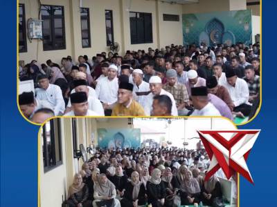 Satbrimob Polda Kalbar melaksanakan kegiatan buka puasa bersama masyarakat bersama santri - PoliceTube