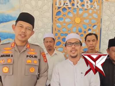Pererat Silaturahmi, Kapolres Musi Rawas Kunjungi Ponpes Darul Barokah Megang Sakti