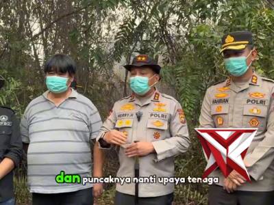 Pemantauan Karhutla di Pulau Bengkalis ..