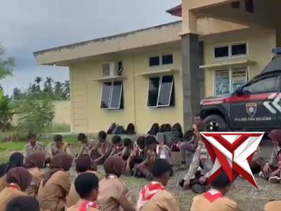 Pembinaan saka Bhayangkara polres Oku Selatan 3
