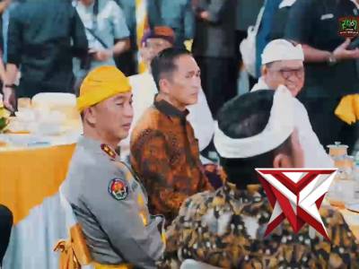 Kapolda Sumatera Selatan Irjen Pol. Dr. Sandi Nugroho menghadiri perayaan Dharma Santi
