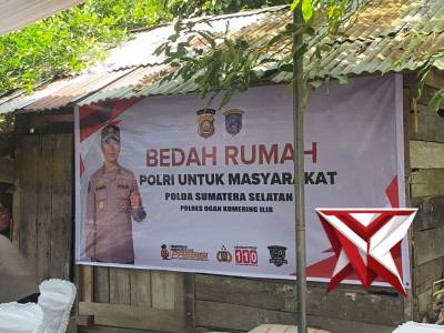bedah rumah polres oki hadir polres oki - PoliceTube