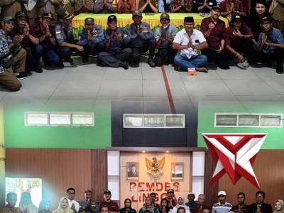 Hadiri Halal Bihalal, Bhabinkamtibmas Pererat Silaturahmi dengan Perangkat Desa  Kegiatan Bhabinkamt