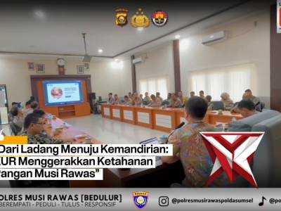 ??Dari ladang menuju kemandirian: KUR menggerakkan ketahanan pangan musi rawas - PoliceTube