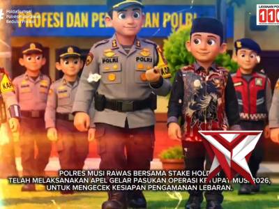 Pelaksanaan jukra Kapolda sumsel - PoliceTube