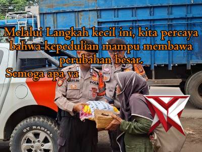 Bakti Sosial Subdit Waster Ditpamobvit Polda Sumsel Hut Bhayangkara ke 80