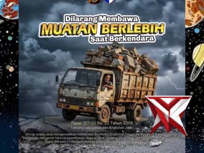 Dilarang membawa muatan lebih - PoliceTube