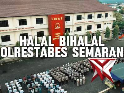HALAL BIHALAL DI MAKO MAPOLRESTABES SEMARANG - PoliceTube