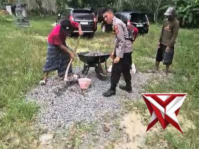 POLRES OKI HADIR AMAN BAE