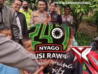 Kapolres Mura melaksanakan patroli Dialogis