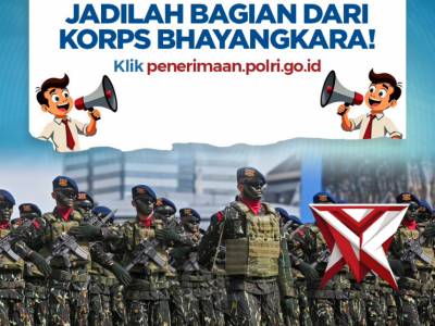 Jadilah bagian dari pengabdian tanpa batas. Saatnya kamu berdiri di garda terdepan, menjaga negeri - PoliceTube