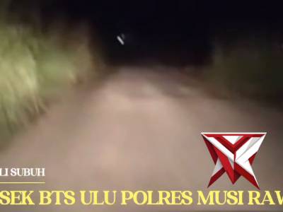 Giat KRYD Patroli Polsek BTS Ulu Polres Musi  Rawas