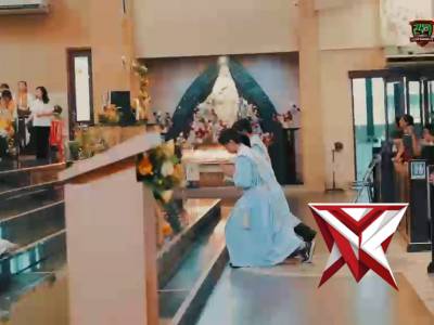 Kapolda Sumatera Selatan Irjen Pol Sandi Nugroho meninjau langsung pengamanan puncak perayaan Paskah