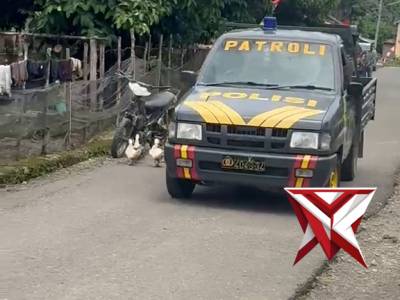 Polsek pseksu giat patroli kamtibmas