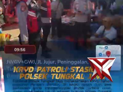 Patroli kryd Polsek Tungkal Jaya