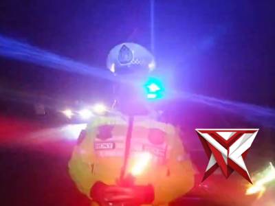 giat gatur malam sat lantas polres mura