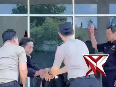 SAT BINMAS POOLRES MUSI RAWAS MELAKSANAKAN SAMBANG GANGGUAN KAMTIBMAS