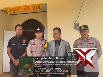 Testimoni dan ucapan Terima kasih Pendeta dalam rangka pam Ibadah Paskah pers Polsek Nibung