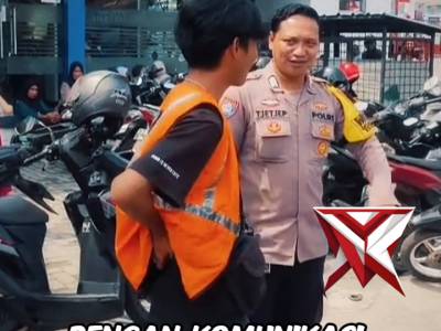 Bhabinkamtibmas Berikan Edukasi kepada Juru Parkir, Tingkatkan Kesadaran Kamtibmas - PoliceTube