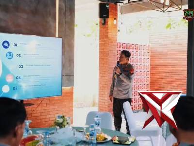 Paparan PJU Tetang Tupoksi dalam kegiatan coffe moorning